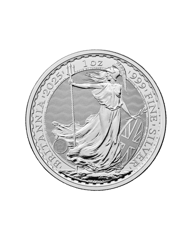 Britannia Reino Unido Moneda 1 Oz Plata Pura 999