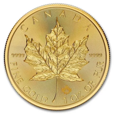 Canada Maple Leaf 1 Onza Oro 9999 Moneda 24kt