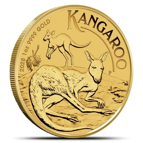 Canguro 1 Oz Oro Puro 9999 Moneda Australia 24kt