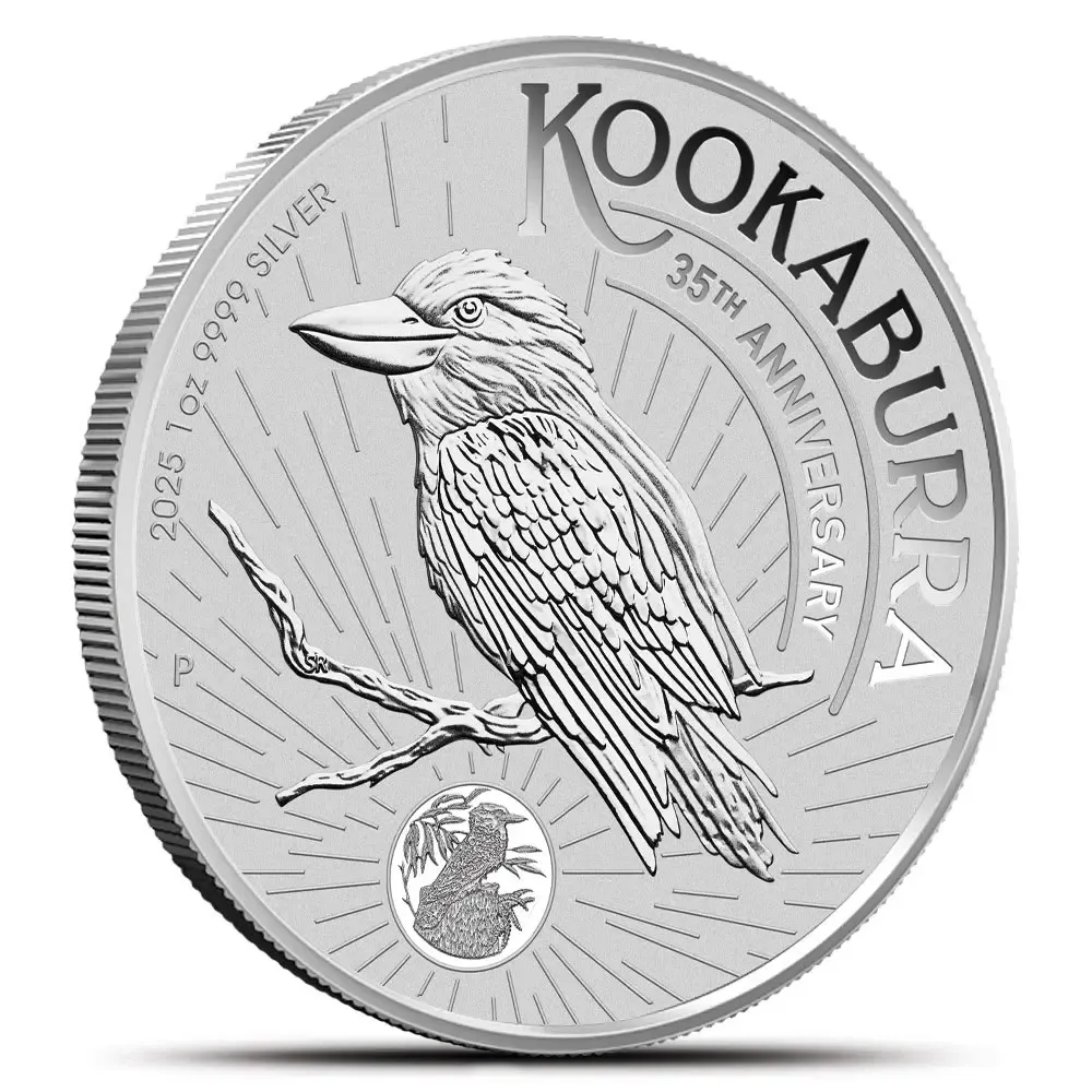 Kookaburra 1 Oz Plata Pura 9999 Moneda Australia