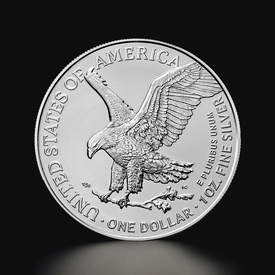 Aguila Americana 1 Oz Plata Pura Moneda Usa