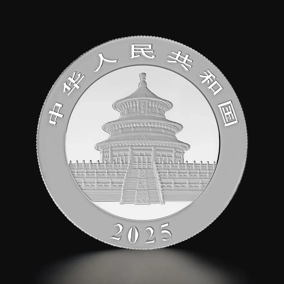 Panda Chino 30g Plata Pura 999 Moneda China