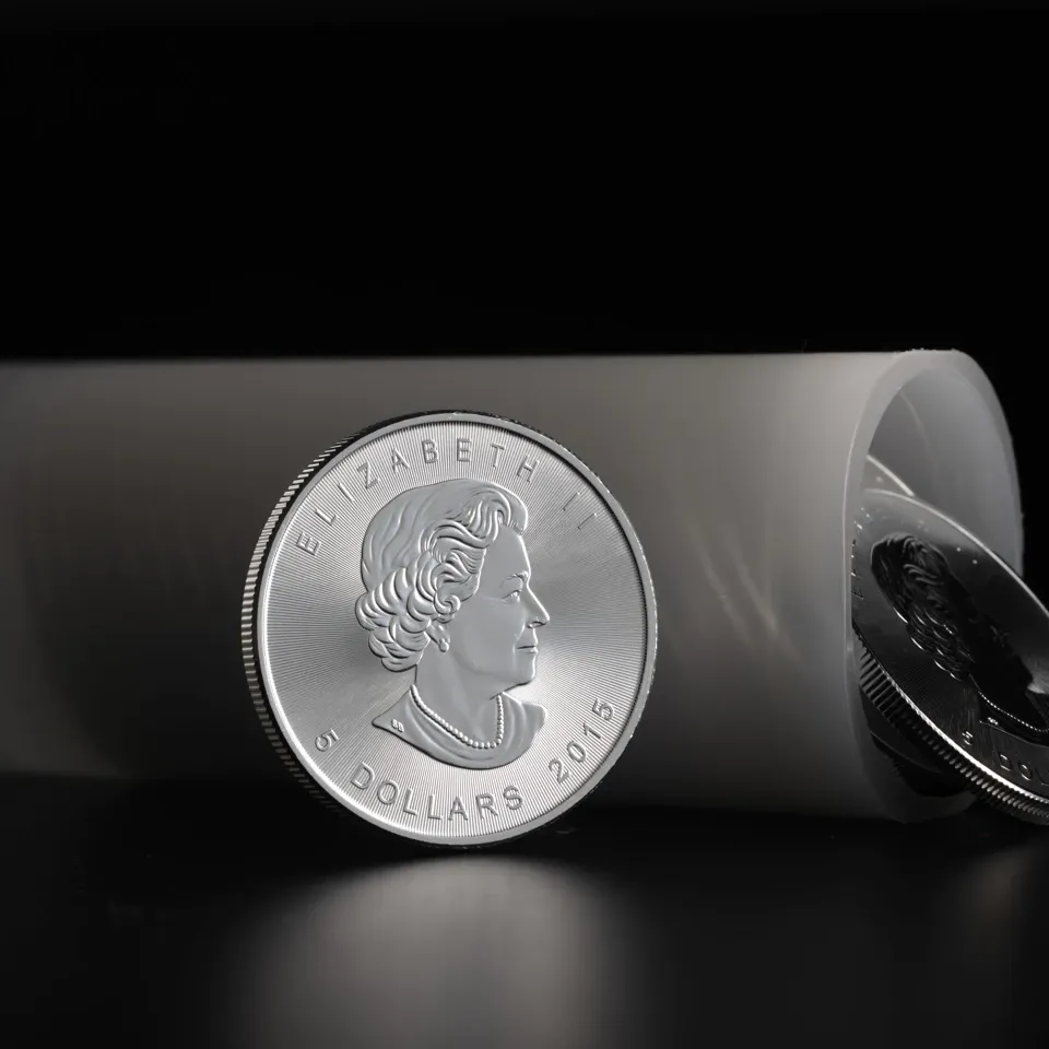 Canada Maple Leaf Moneda 1 Oz Plata Pura 9999